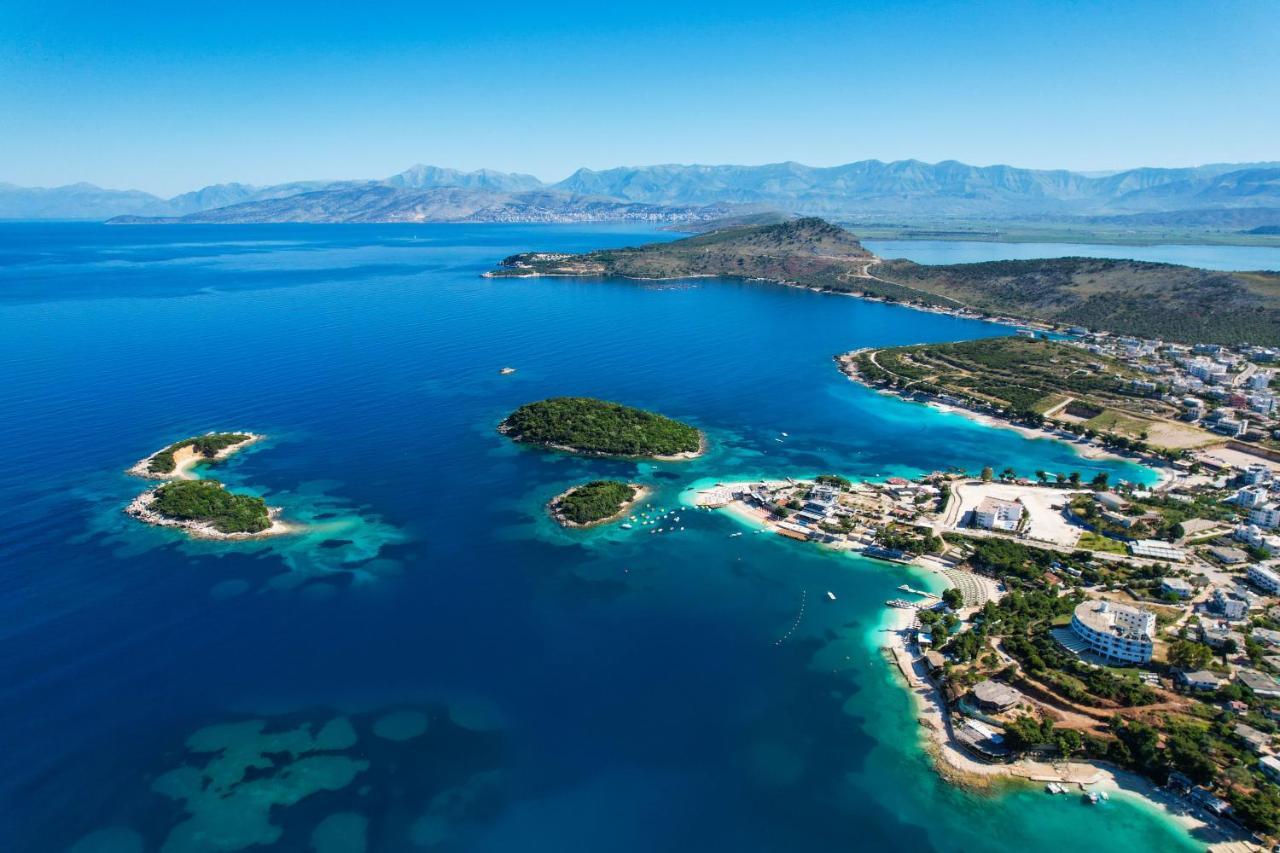 Hotel Two Mermaids Ksamil Esterno foto