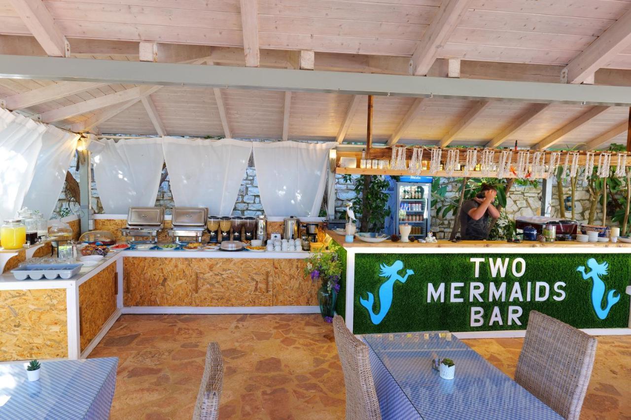 Hotel Two Mermaids Ksamil Esterno foto