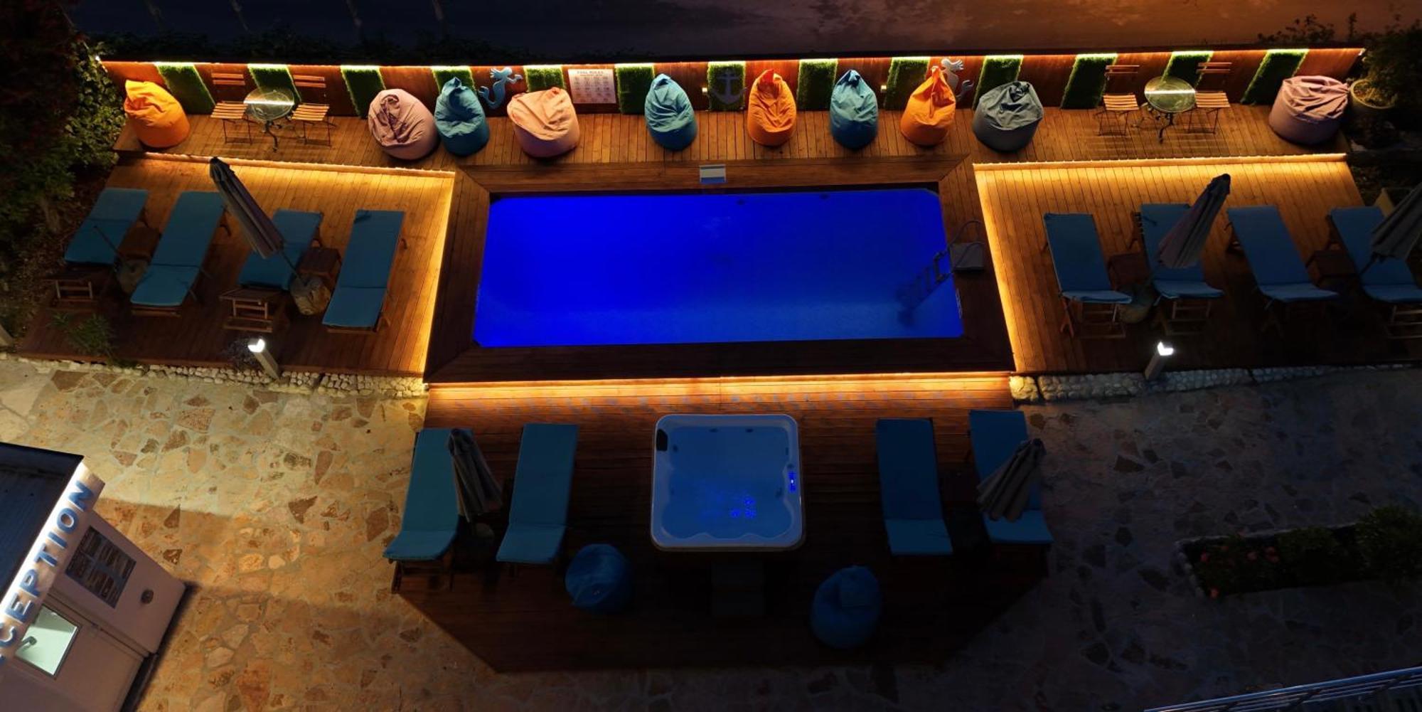 Hotel Two Mermaids Ksamil Esterno foto